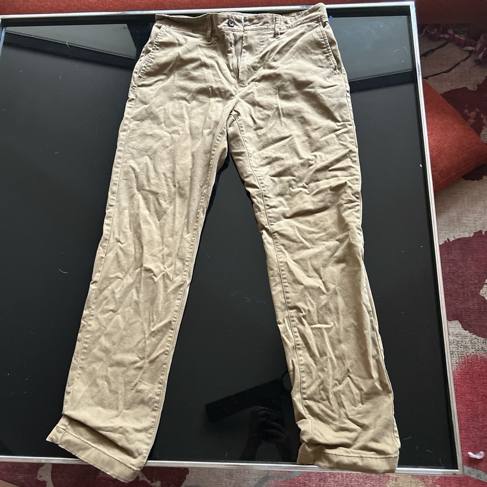 Tan khaki pants